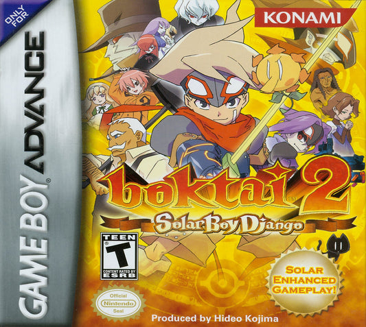 BOKTAI 2: SOLAR BOY DJANGO  - GBA