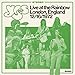 LIVE AT THE RAINBOW. LONDON. ENGLAND 12/16/1972 (RSD 2025) (VINYL)