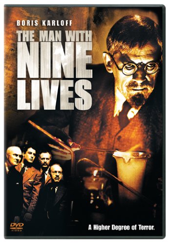 MAN WITH NINE LIVES  - DVD