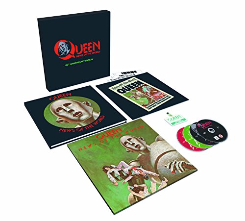 QUEEN - NEWS OF THE WORLD (40TH ANNIVERSARY SUPER DELUXE EDITION - 3CD + DVD + 12" VINYL)