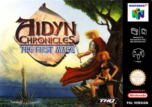 AIDYN CHRONICLES (BLACK CART)  - N64 (W/BOX)