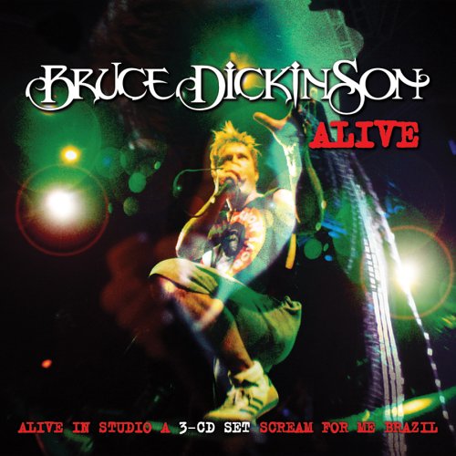 DICKNSON, BRUCE - ALIVE IN STUDIO A/SCREAM FOR ME BRAZIL