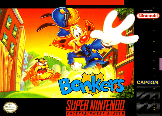 BONKERS  - SNES (W/BOX & MANUAL)