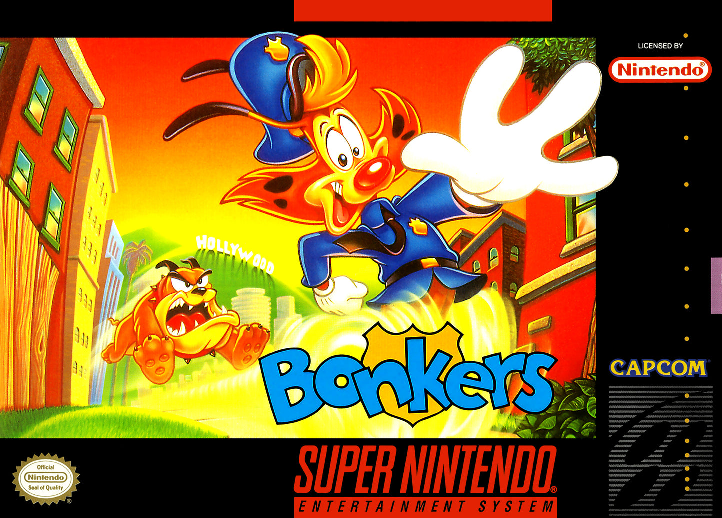 BONKERS  - SNES (W/BOX)