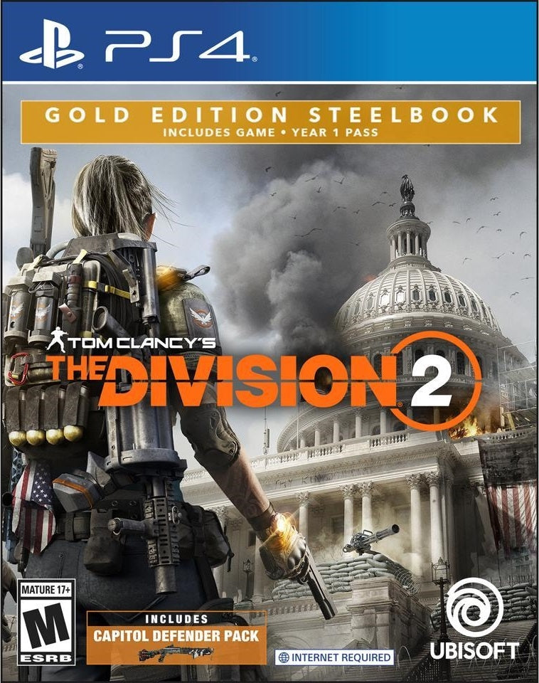 DIVISION 2 (GOLD EDITION)(STEELBOOK)  - PS4