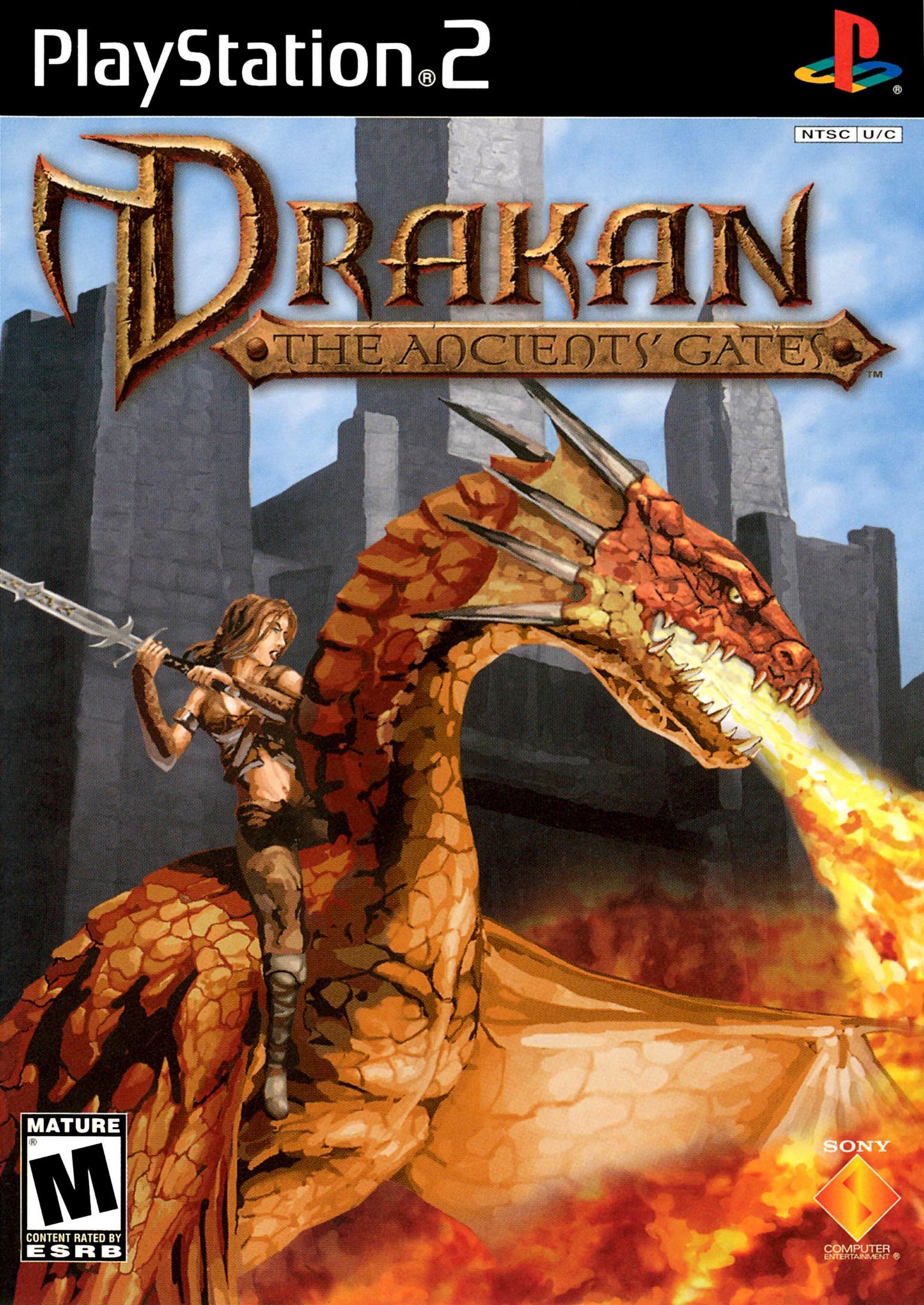 DRAKAN: THE ANCIENT GATES  - PS2