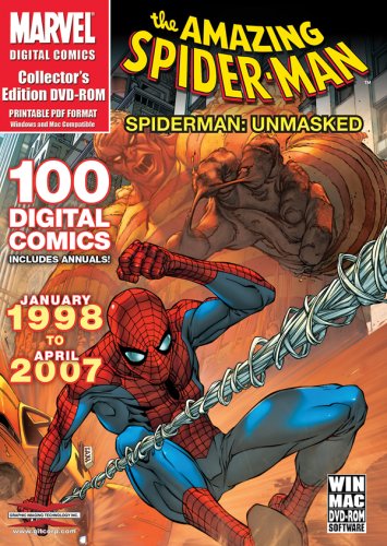 AMAZING SPIDER-MAN: UNMASKED - DVD-100 DIGITAL COMICS (DVD-ROM)
