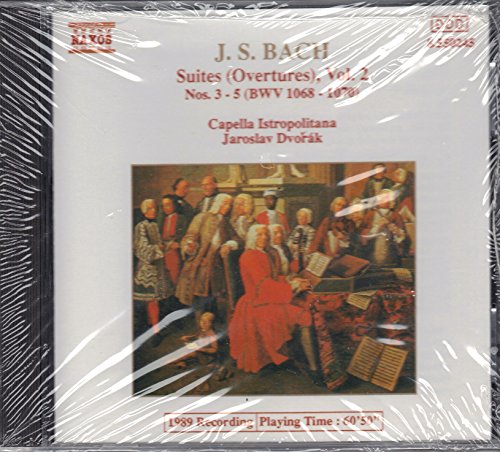 BACH - SUITES (OVERTURES), VOL. 2 (NAXOS)