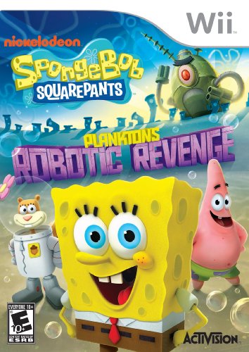 SPONGEBOB SQUAREPANTS PLANKTON'S ROBOTIC REVENGE - WII