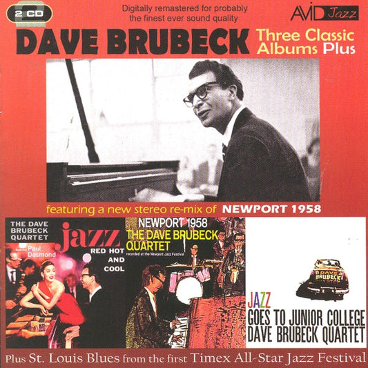 BRUBECK, DAVE  - THREE CLASSIC ALBUMS PLUS