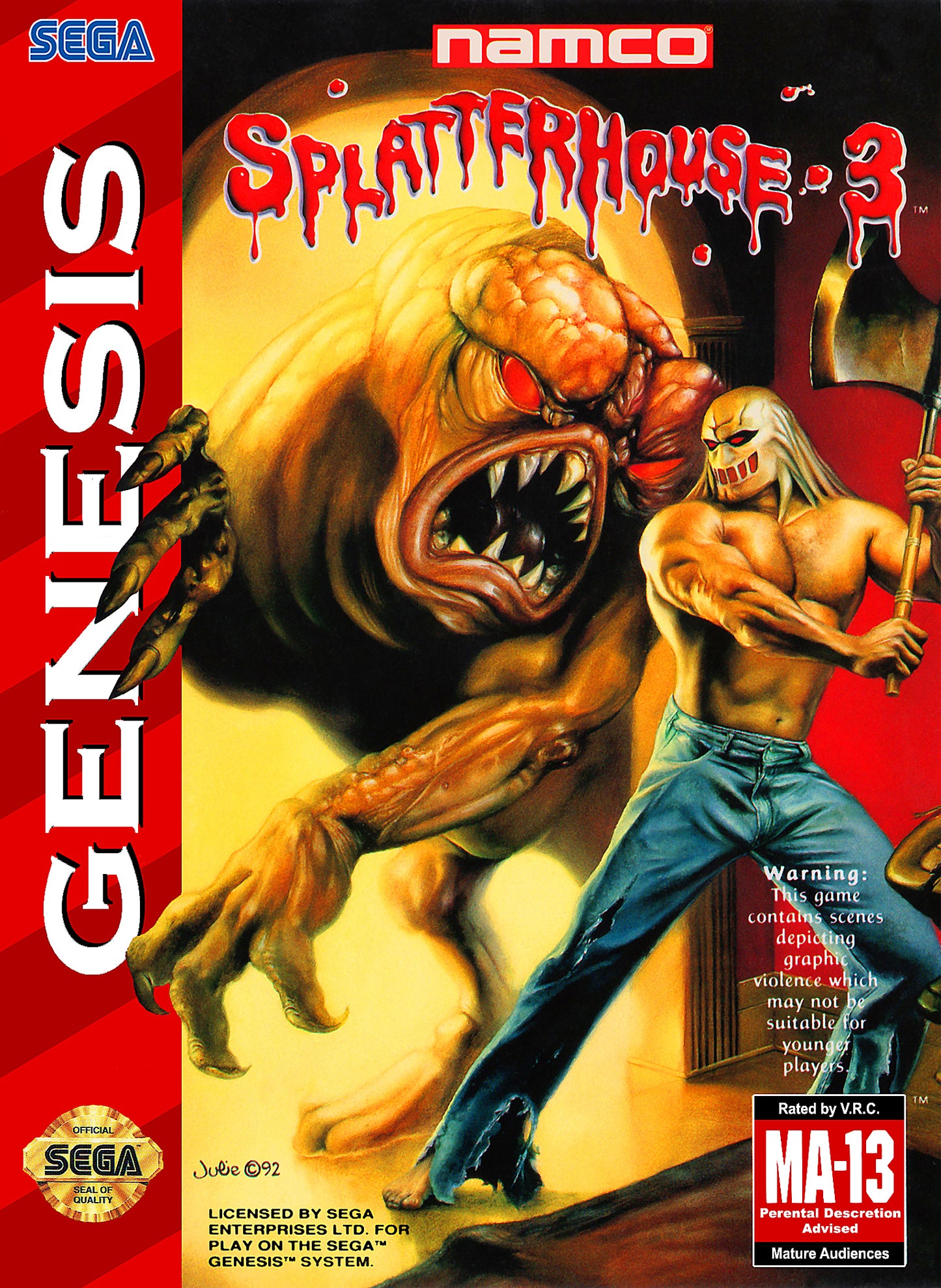 SPLATTERHOUSE 3  - GENESIS