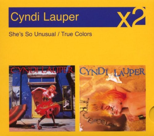 LAUPER, CYNDI - SHE'S SO UNUSUAL / TRUE COLORS