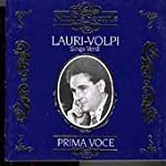 LAURI-VOLPI, GIACOMO - SINGS VERDI (PRIMA VOCE) (NIMBUS)