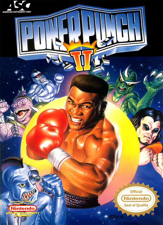 POWER PUNCH II  - NES