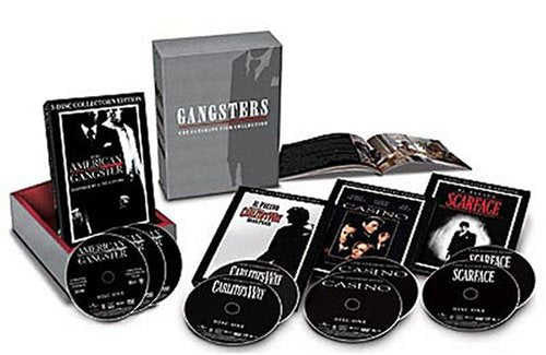 GANGSTERS: THE ULTIMATE FILM COLLECTION (AMERICAN GANGSTER, SCARFACE, CASINO, CARLITO'S WAY) (BILINGUAL)