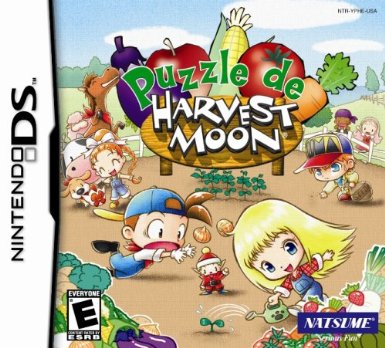 PUZZLE DE HARVEST MOON  - DS