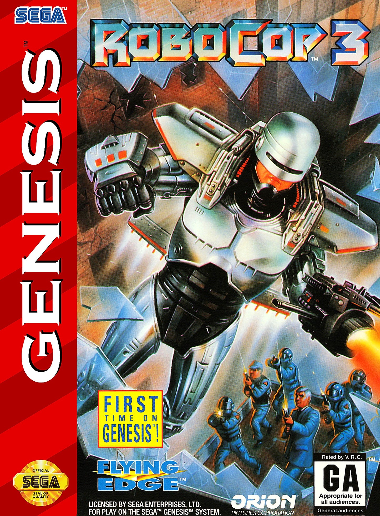 ROBOCOP 3  - GENESIS