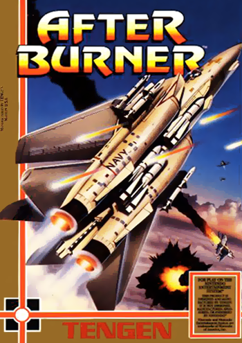 AFTER BURNER  - NES