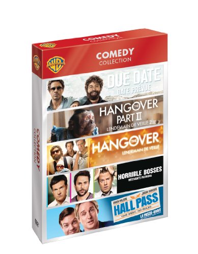 DUE DATE/HANGOVER PT. 2/HANGOVER/HORRIBL - DVD-WARNER BROS. COMEDY COLLECTION (5 DI