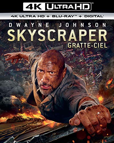 SKYSCRAPER  [4K ULTRA HD + BLU-RAY + DIGITAL] (BILINGUAL)