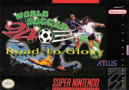 WORLD SOCCER 94: ROAD TO GLORY  - SNES (W/BOX)