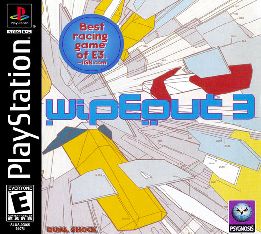 WIPEOUT 3  - PS1