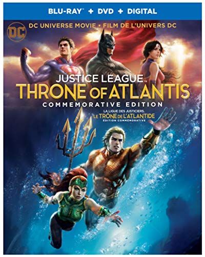 JUSTICE LEAGUE: THRONE OF ATLANTIS  - BLU-4K-COMMEMORATIVE EDITION-INC. BLU CO