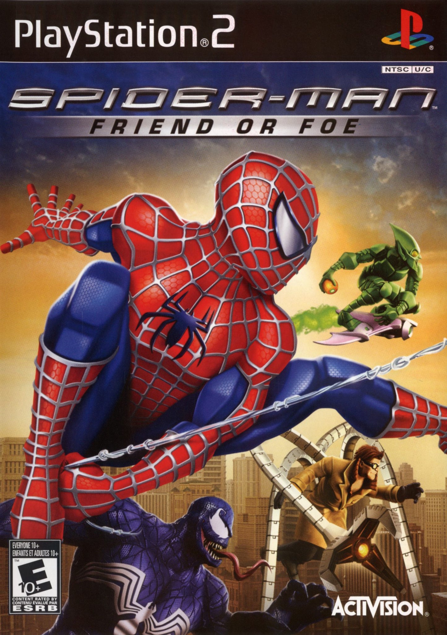 SPIDER-MAN: FRIEND OR FOE  - PS2