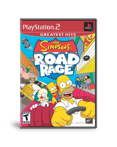 THE SIMPSONS ROAD RAGE - PLAYSTATION 2