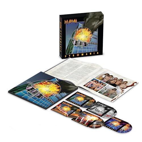 DEF LEPPARD - PYROMANIA (4CD + BLURAY AUDIO) (CD)