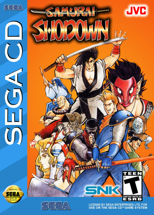SAMURAI SHODOWN  - SEGACD