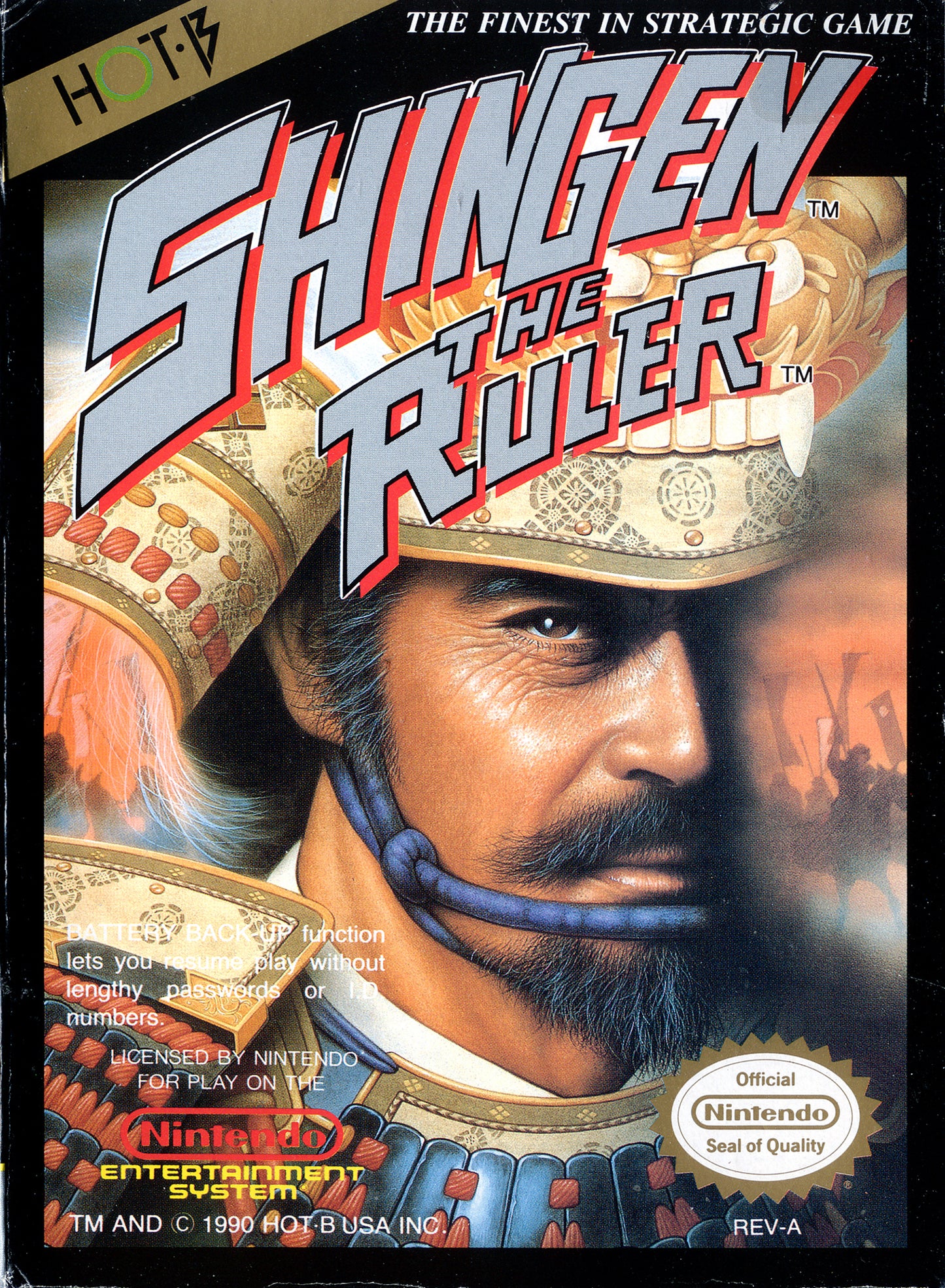 SHINGEN THE RULER  - NES