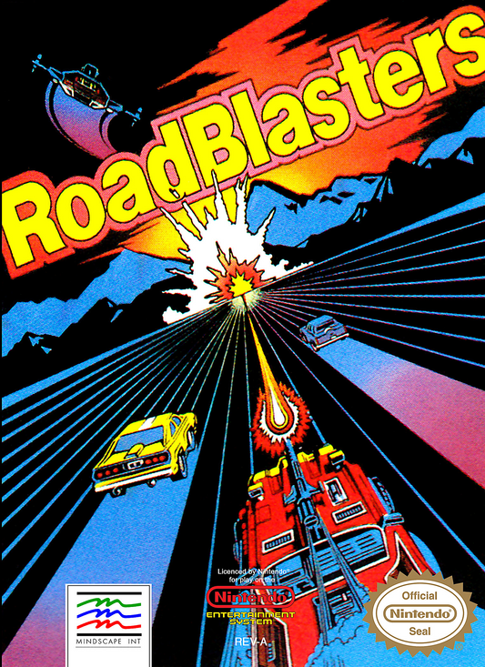 ROADBLASTERS  - NES (W/BOX & MANUAL)