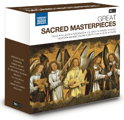 VARIOUS - GREAT SACRED MASTERPIECES (10CDS)