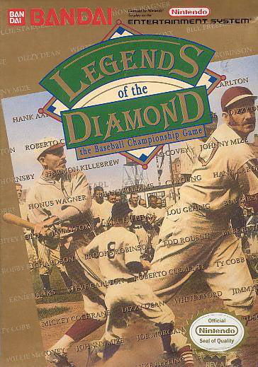 LEGENDS OF THE DIAMOND  - NES (W/BOX & MANUAL)