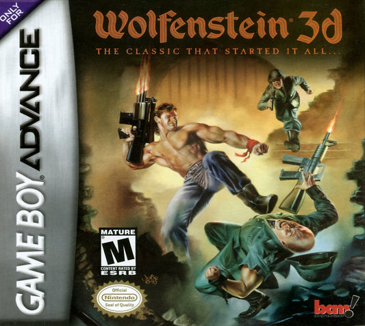 WOLFENSTEIN 3D  - GBA