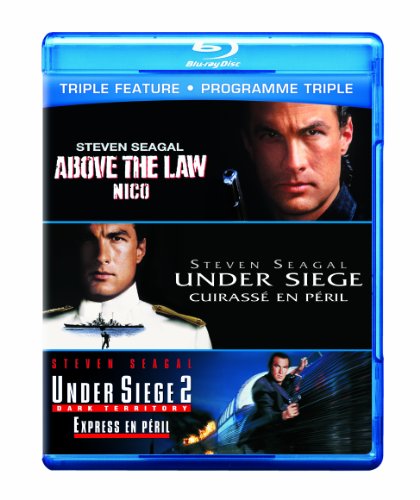 TRIPLE FEATURE: ABOVE THE LAW/ UNDER SIEGE/ UNDER SIEGE 2 [BLU-RAY] (BILINGUAL)