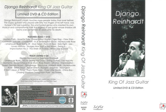 REINHARDT, DJANGO  - KING OF JAZZ GUITAR