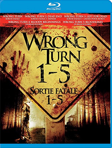 WRONG TURN 1-5 (BILINGUAL) [BLU-RAY]