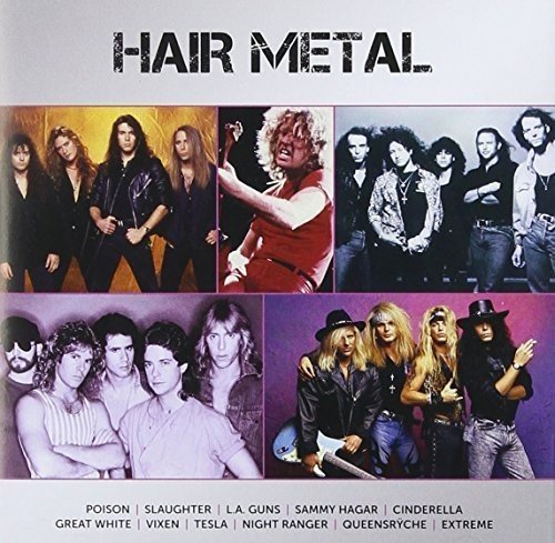 VARIOUS - HAIR METAL-ICON