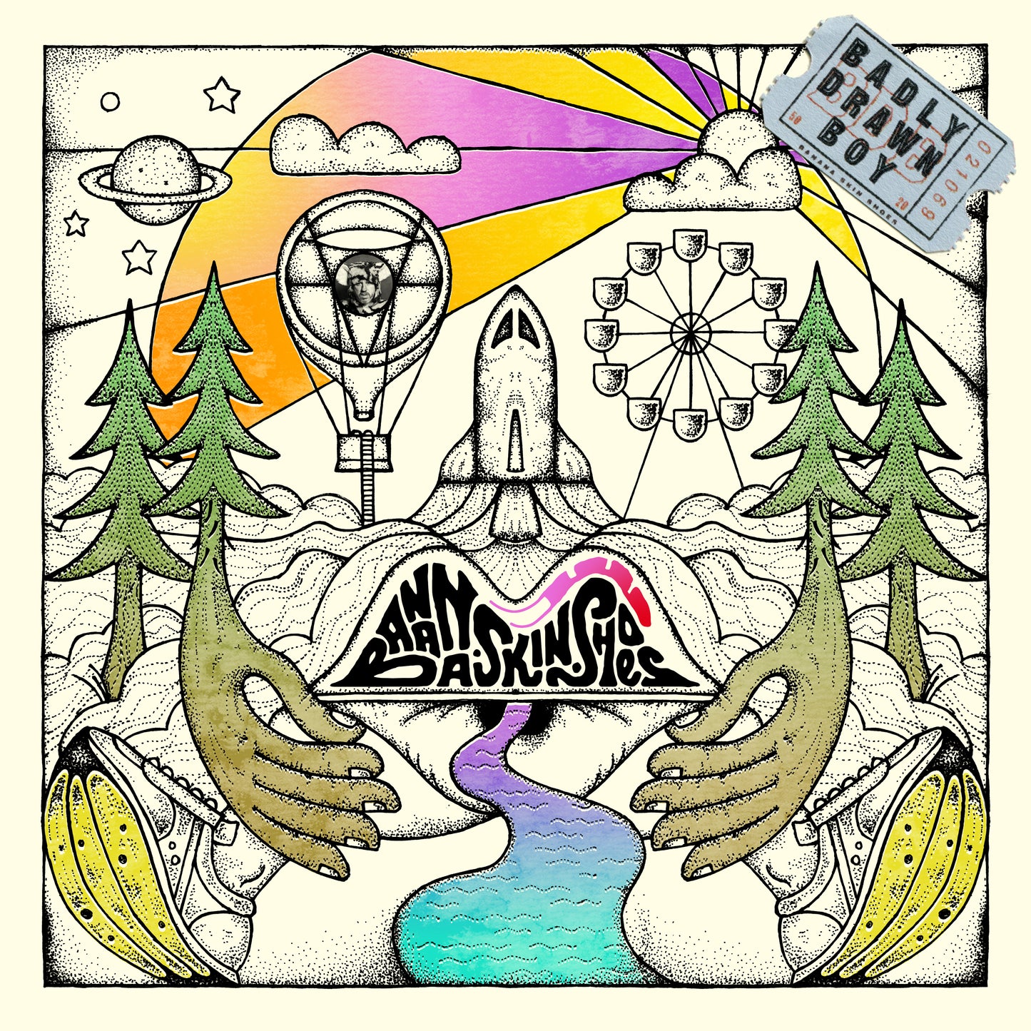 BADLY DRAWN BOY  - BANANA SKIN SHOES