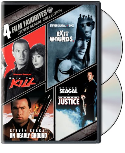 4 FILM FAVORITES: STEVEN SEAGAL COLLECTION (HARD TO KILL / EXIT WOUNDS / ON DEADLY GROUND / OUT FOR JUSTICE)