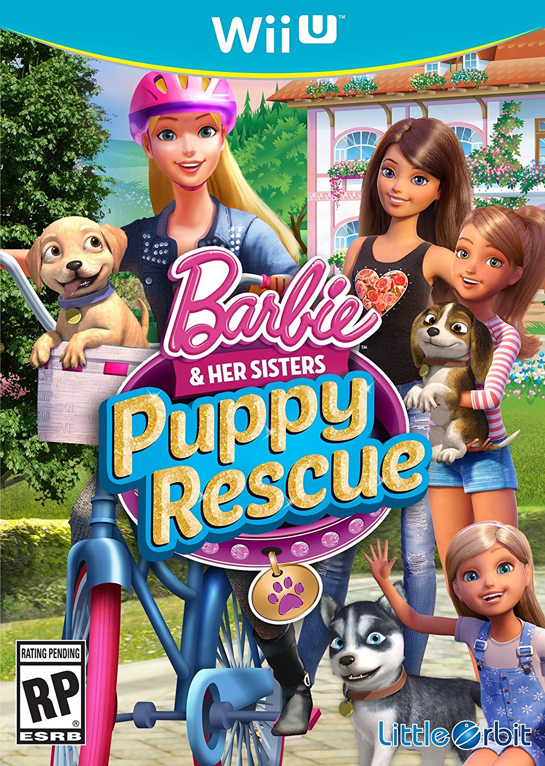 BARBIE & HER SISTERS: PUPPY RESCUE  - WII U