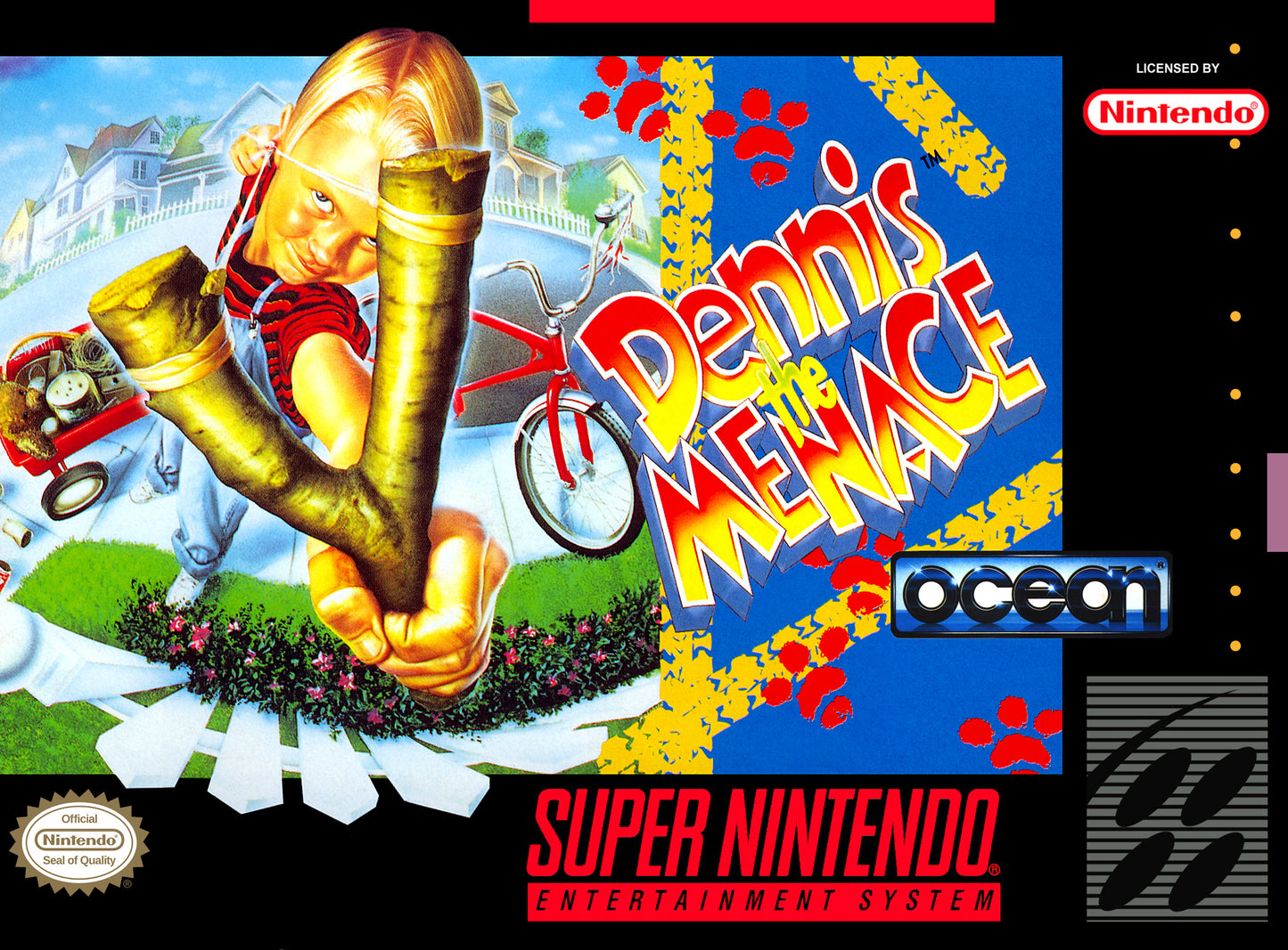 DENNIS THE MENACE  - SNES