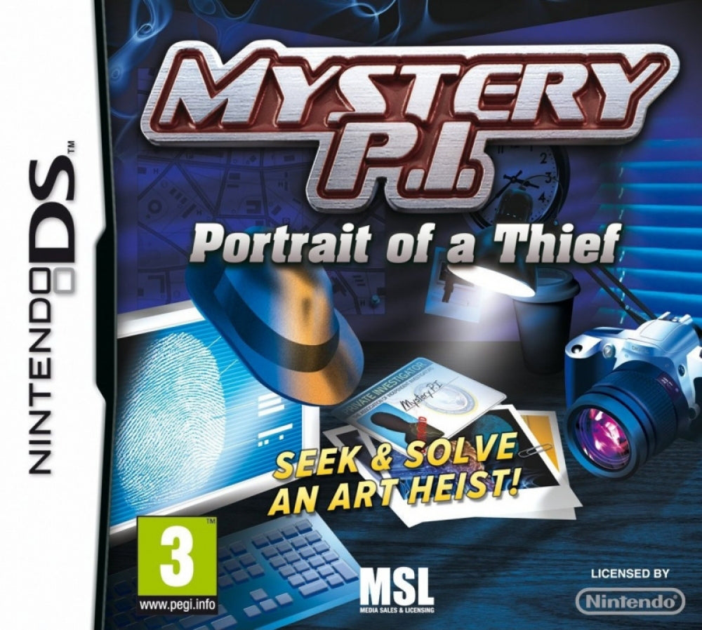 MYSTERY P.I. PORTRAIT OF A THIEF  - DS