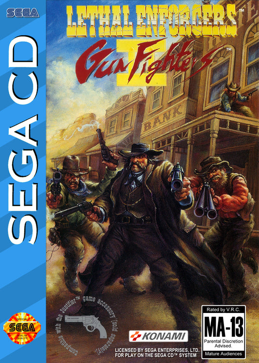 LETHAL ENFORCERS II: GUN FIGHTERS  - SEGACD