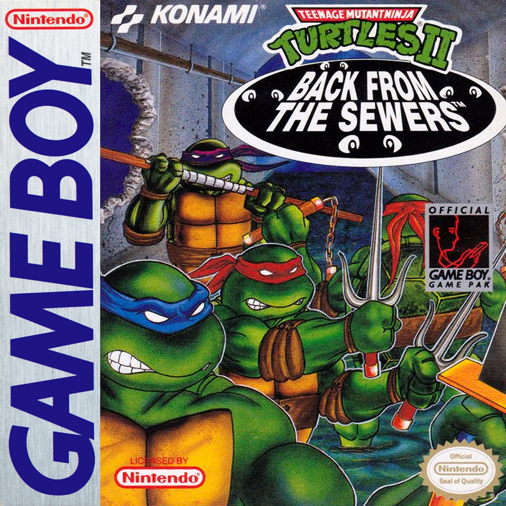 TEENAGE MUTANT NINJA TURTLES II: BACK FR  - GB1