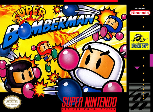 SUPER BOMBERMAN PARTY PACK (W/MULTITAP)  - SNES
