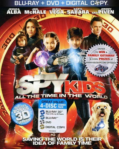 SPY KIDS: ALL THE TIME IN THE WORLD [BLU-RAY + DVD + DIGITAL COPY]