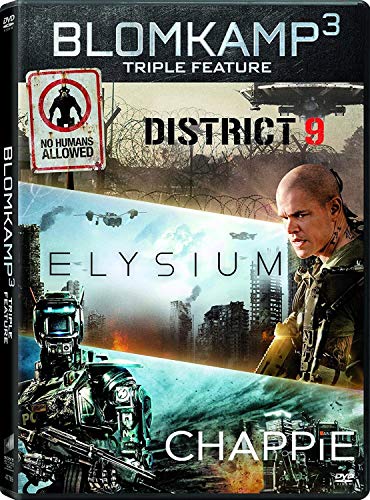 CHAPPIE / DISTRICT 9 / ELYSIUM - SET (BILINGUAL)